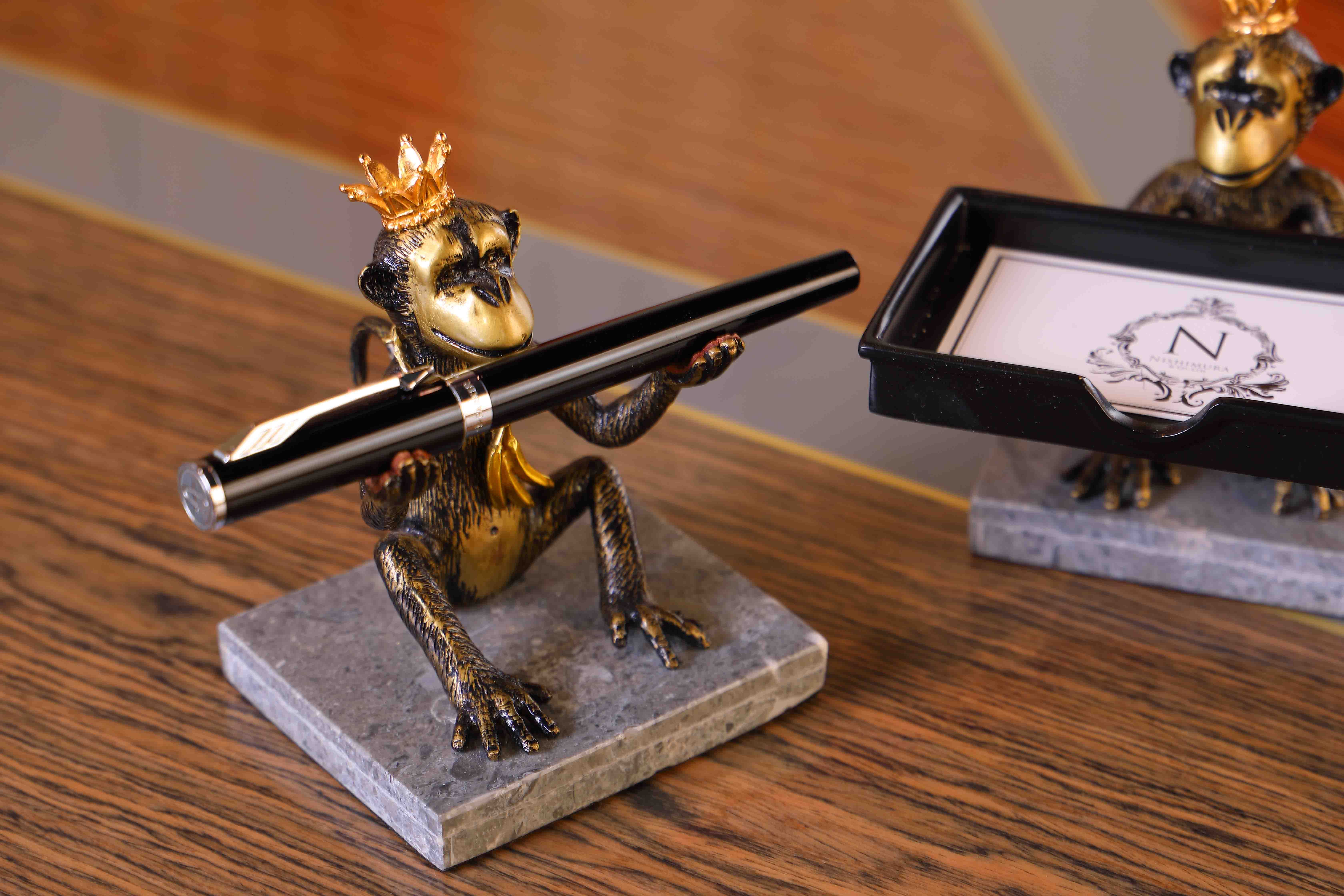 書斎 高級ペンホルダー