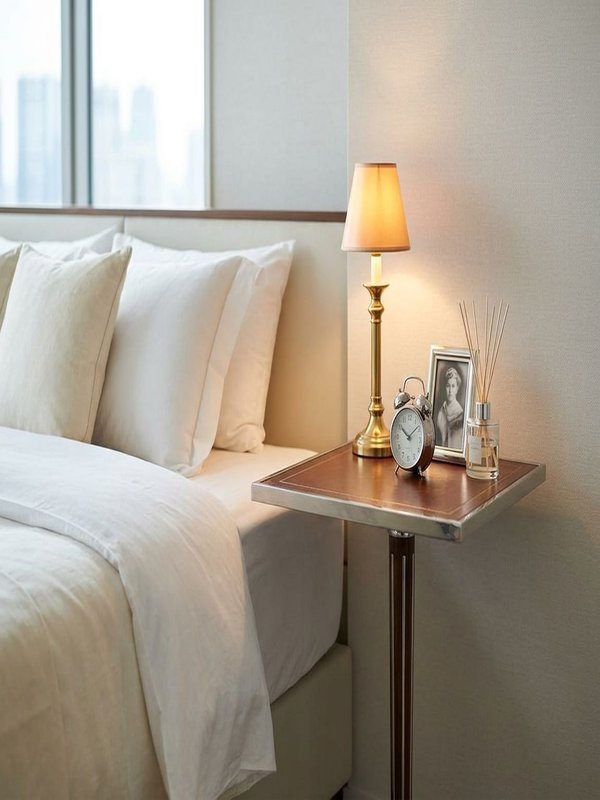 ベッドサイドテーブル ディスプレイ例