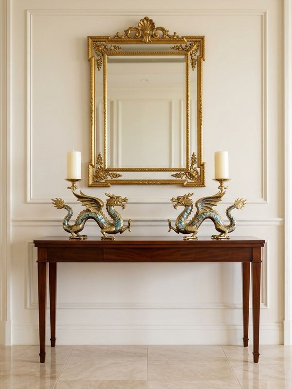 玄関の格調 高級キャンドルホルダー