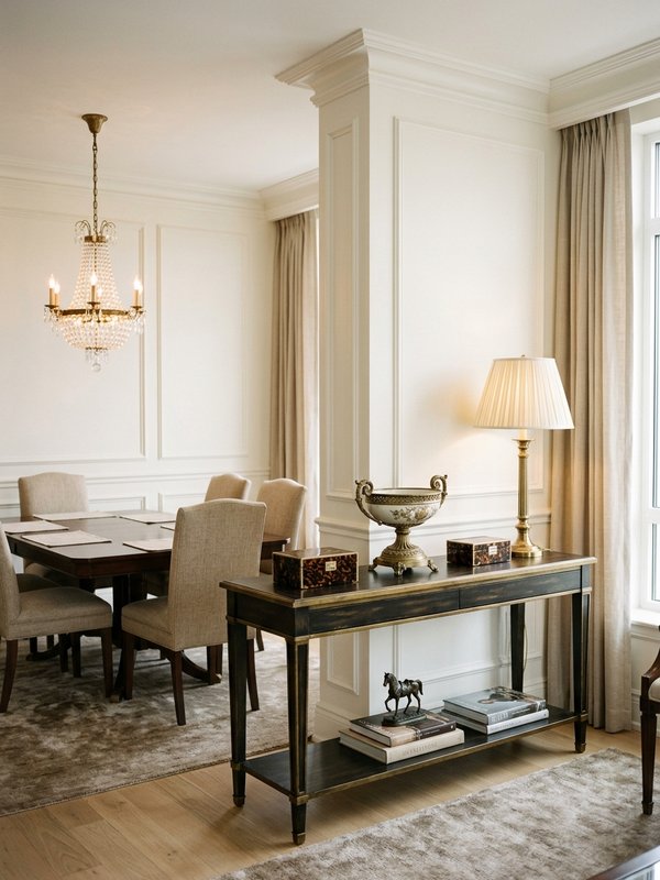 玄関・エントランスの格調 高級インテリアオブジェ