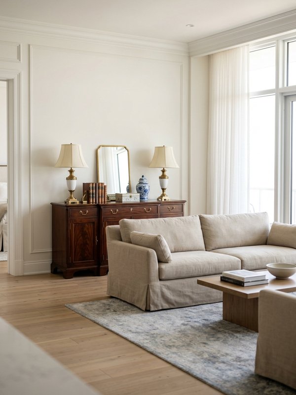 リビングルーム 高級テーブルランプ