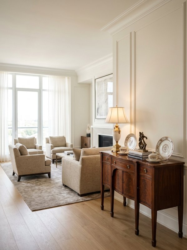 リビング ポーセリン インテリア